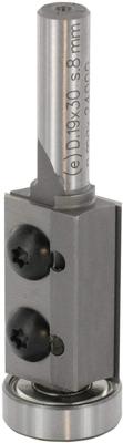 ENT Wisselmes kantenfrees HM 0 graden, A/B 19/30mm kolf 8mm - 7920291 - 7920291