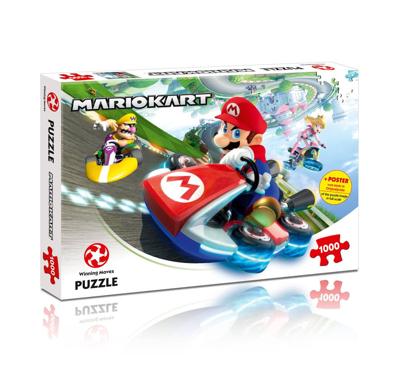 Identity Games Legpuzzel mario kart funracer, 1000st. Identity Games Legpuzzel mario kart funracer, 1000st.