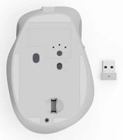 Hama WM-500 Muis Draadloos Optisch Wit 6 Toetsen 1600 dpi - thumbnail