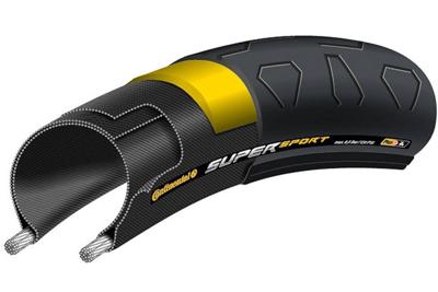 Continental Super Sport Plus Vouwband Zwart