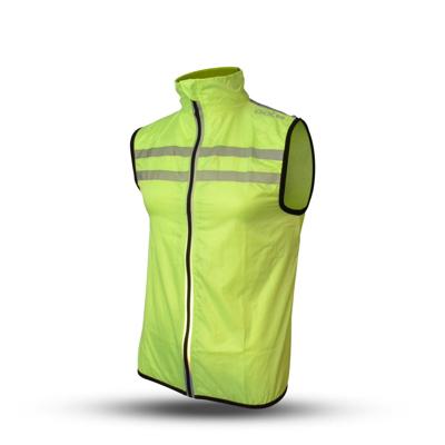 Outwet Gato windbreaker mesh vest usb led neongeel maat s