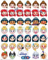 Poster Disney - Emoji Princess Emotions 40x50cm - thumbnail