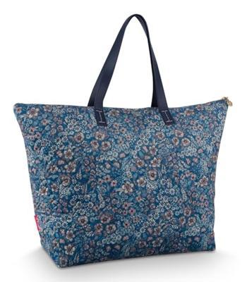 Pip Studio Pip Studio Tilda Tote Bag Large Quilted Daisy Dreams Blue 66x20x44cm