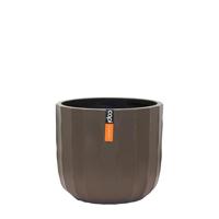 Capi bloempot Bol Craft 14x13 cm Warm Taupe - thumbnail
