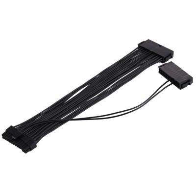 30cm ATX mijnbouw 24 Pin Dual PSU Power Supply Extension Kabel 30cm ATX mijnbouw 24 Pin Dual PSU Power Supply Extension Kabel