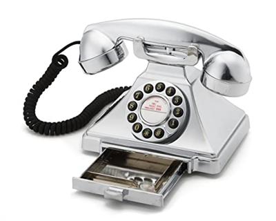 GPO Carrington Retro Telefoon Chrome