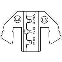 TOOLCRAFT TO-9627237 Krimpinzetstuk TE CI 2 , ST, JPT plat contact, JT contact (moerbus) 0.5 tot 2.5 mm² - thumbnail