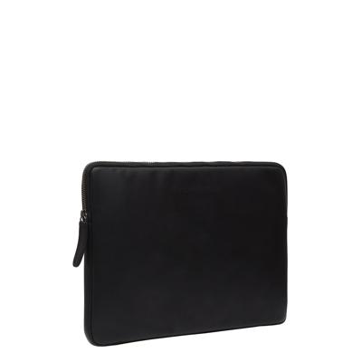 Chesterfield - Clinton - Lederen Laptop Sleeve - 14 inch - Zwart