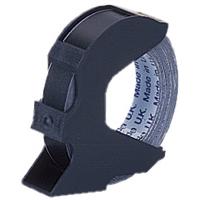 Dymo tape 9 mm voor lettertang Omega, zwart - thumbnail