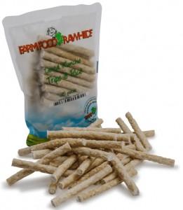Farm Food Rawhide Dental Munchie met pens en rijst - 35 stuks 1 Zak