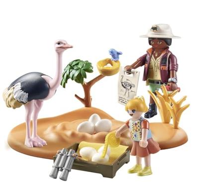 Playmobil® Wiltopia 71296 op bezoek bij papa struisvogel