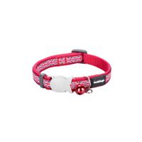 Kattenhalsband Red Dingo Union Jack 20-32 cm Rood - thumbnail