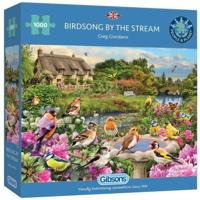 Puzzel Gibsons Birdsong by the Stream 1000 stukjes - thumbnail