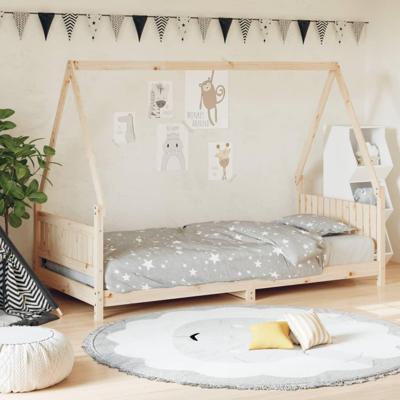 Kinderbedframe 90x190 cm massief grenenhout Kinderbedframe 90x190 cm massief grenenhout