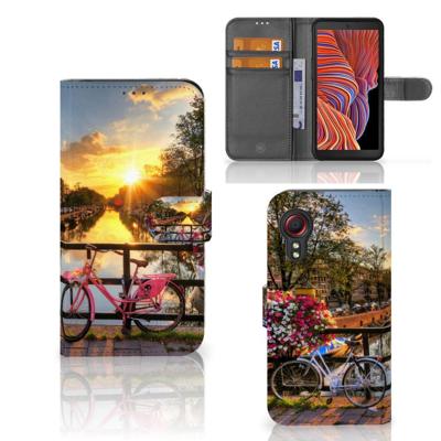 Samsung Galaxy Xcover 5 | Flip Cover | Amsterdamse Grachten