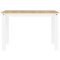 Eettafel Panama 117x60x75 cm massief grenenhout wit - thumbnail