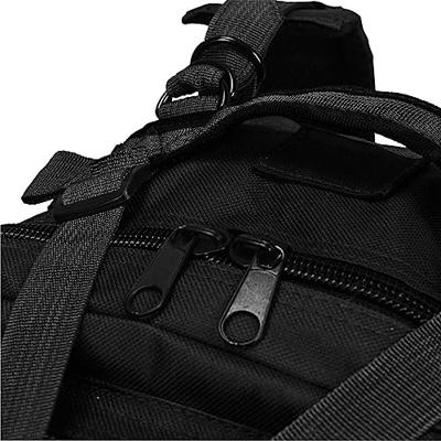 VidaXL Rugzak legerstijl 50 l zwart VidaXL Rugzak legerstijl 50 l zwart