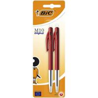 Balpen bic m10 m rood | 20 stuks - thumbnail