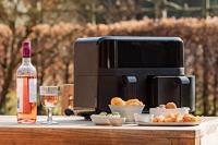 Fritel Snacktastic 8180 Duo - Airfryer 2x4,5l - thumbnail