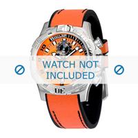 Festina horlogeband F16183-7 Leder Oranje 19mm + zwart stiksel - thumbnail