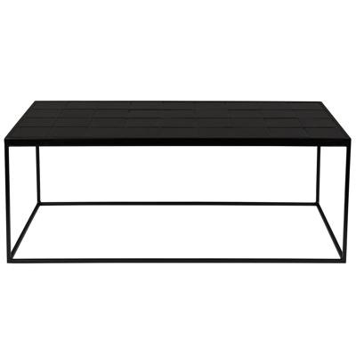 Zuiver Salontafel 'Glazed' Keramiek, 93 x 43cm, kleur Zwart