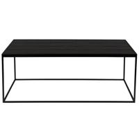 Zuiver Salontafel 'Glazed' Keramiek, 93 x 43cm, kleur Zwart - thumbnail