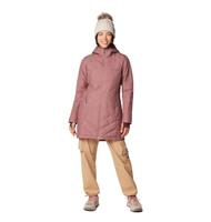 Columbia Heavenly™ Long Hooded Isolatiejas Dames Fig M - thumbnail