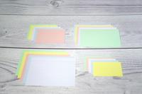 Exacompta steekkaarten, gelijnd, ft 5,5 x 7,4 cm, pak van 100 stuks, wit - thumbnail