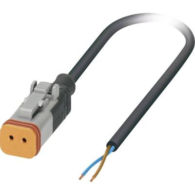 Phoenix Contact 1410724 Sensor/actuator connector, geassembleerd Aantal polen (sensoren): 2 Bus, recht 3.00 m 1 stuk(s)