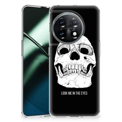 Silicone Back Case OnePlus 11 Skull Eyes Silicone Back Case OnePlus 11 Skull Eyes