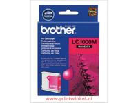 Brother inktcartridge, 400 pagina&apos;s, OEM LC-1000M, magenta - thumbnail