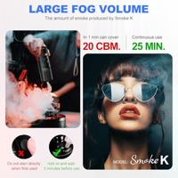 Lensgo Smoke K handheld rookmachine - thumbnail