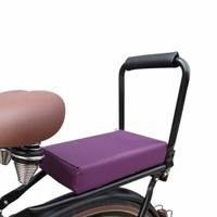Bagagedragerkussen Fietskussen Aubergine - thumbnail