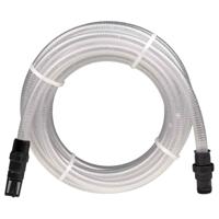 VidaXL Zuigslang met pvc koppelingen 1,1'' 10 m pvc transparant - thumbnail