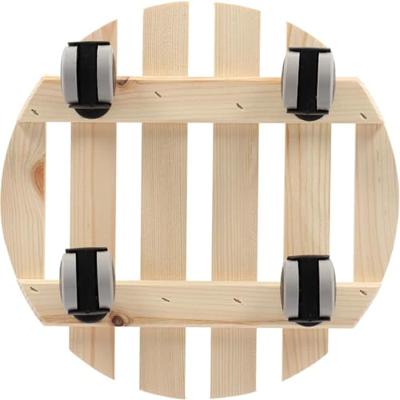 Esschert Design Plantentrolley Rond Indoor Naturel - thumbnail