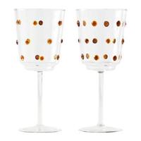 POLSPOTTEN Nob Wijnglazen 2 st. - Amber - thumbnail