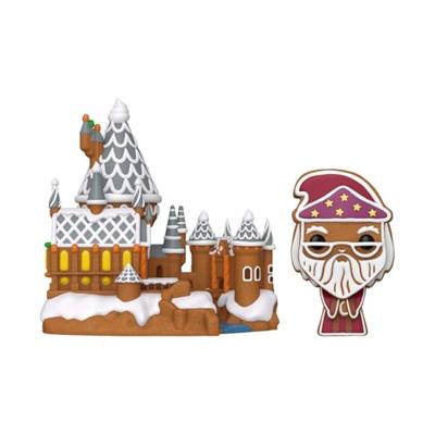 Harry Potter Gingerbread Funko Pop Vinyl: Albus Dumbledore and Hogwarts