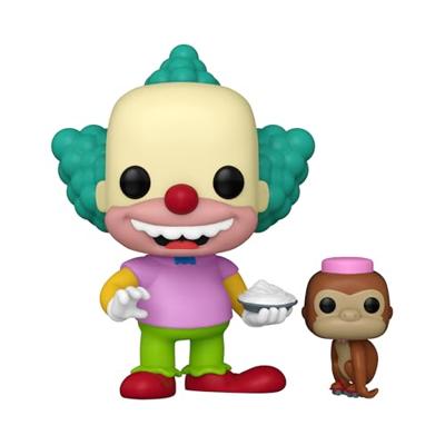 The Simpsons Funko Pop Vinyl Figure: Krusty with Mr.Teeny