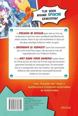 Boek Pokemon Avonturen In Stripvorm - Pikachu In Gevaar