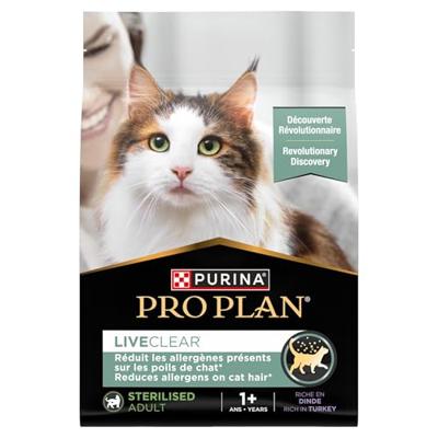 Purina Pro Plan Liveclear gesteriliseerd voor volwassenen, 1+, rijk aan kalkoen, 2,8 kg