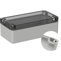 TRU COMPONENTS TC-9065476 Outdoorbehuizing 160 x 80 x 55 Polycarbonaat Grijs-wit (RAL 7035) 1 stuk(s) - thumbnail