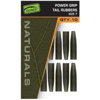 Fox Edges Naturals Power Grip Tail Rubbers Size 7 10st. - thumbnail