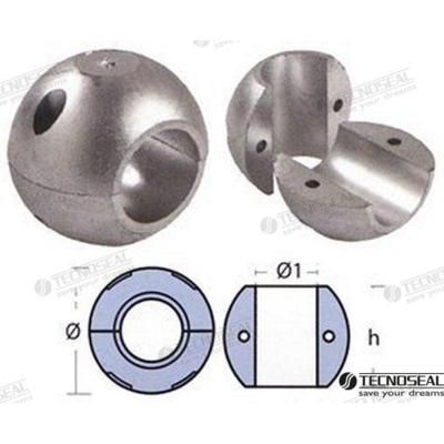 Ánodos ejes collarín TEN00500L - COLLARIN CORTO ZINC EJE 19MM.