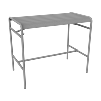 Fermob Luxembourg tuintafel hoog 126x73 cm Lapilli Grey - thumbnail