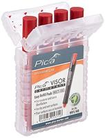 Pica Permanent Navulling rood VISOR 991/40, 4st. - thumbnail