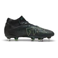 PUMA Future 8 Ultimate IJzeren-Nop Voetbalschoenen (SG) Zwart Donkergroen Lichtgroen - thumbnail