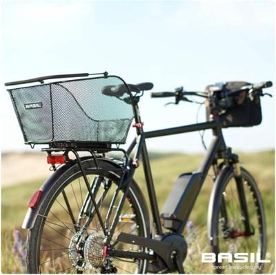 Fietsmand Basil Icon M Multi System NX 12 liter 39 x 24 x 13 - zwart