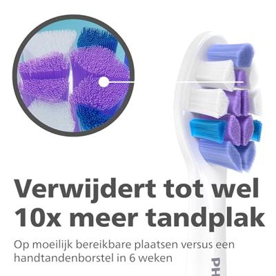 Philips Tandenborstelset / S2 Sensitive, 4 stuks / Sonicare Mondverzorging accessoire Wit Philips Tandenborstelset / S2 Sensitive, 4 stuks / Sonicare Mondverzorging accessoire Wit