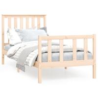 Bedframe zonder matras massief grenenhout 100x200 cm - thumbnail