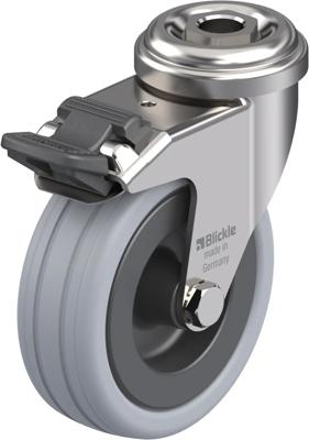 Blickle LRXA-VPA 75G-FI Zwenkwiel met rem Wieldiameter: 75 mm Draagvermogen (max.): 60 kg 1 stuk(s) Blickle LRXA-VPA 75G-FI Zwenkwiel met rem Wieldiameter: 75 mm Draagvermogen (max.): 60 kg 1 stuk(s)